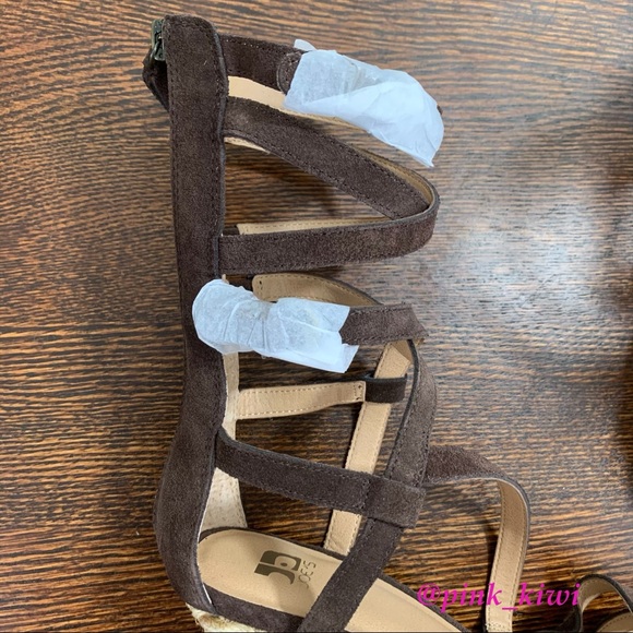 🆑 NWOB Joe’s Temple Gladiator Wedge Sandal - Picture 5 of 14